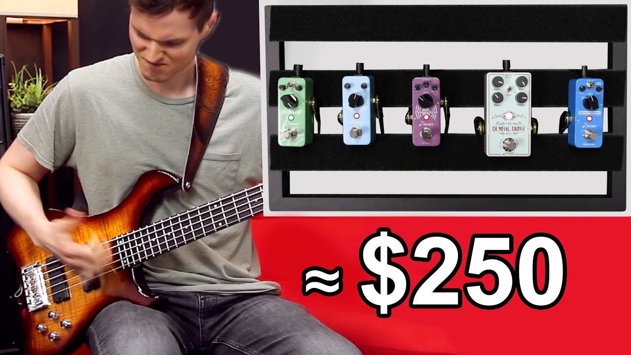 BUDGET BASS PEDALBOARD