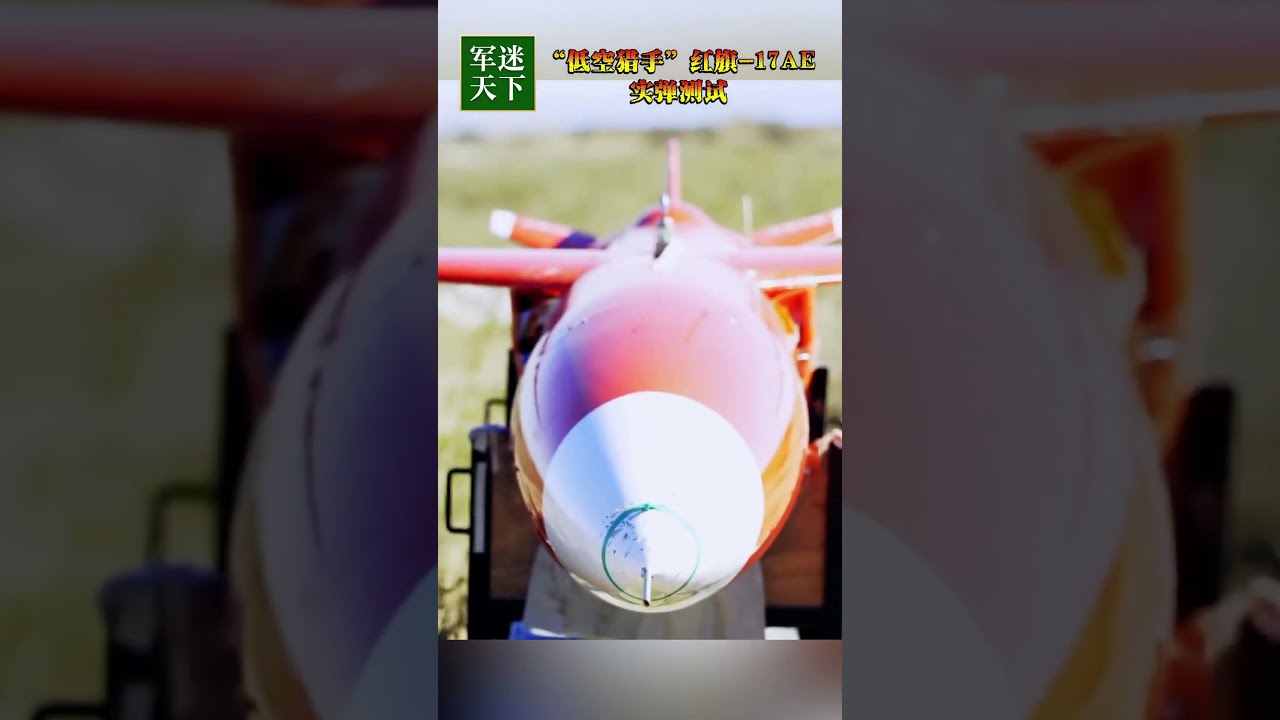 实拍画面！红旗-17AE行进间精准摧毁飞行目标！| 军迷天下