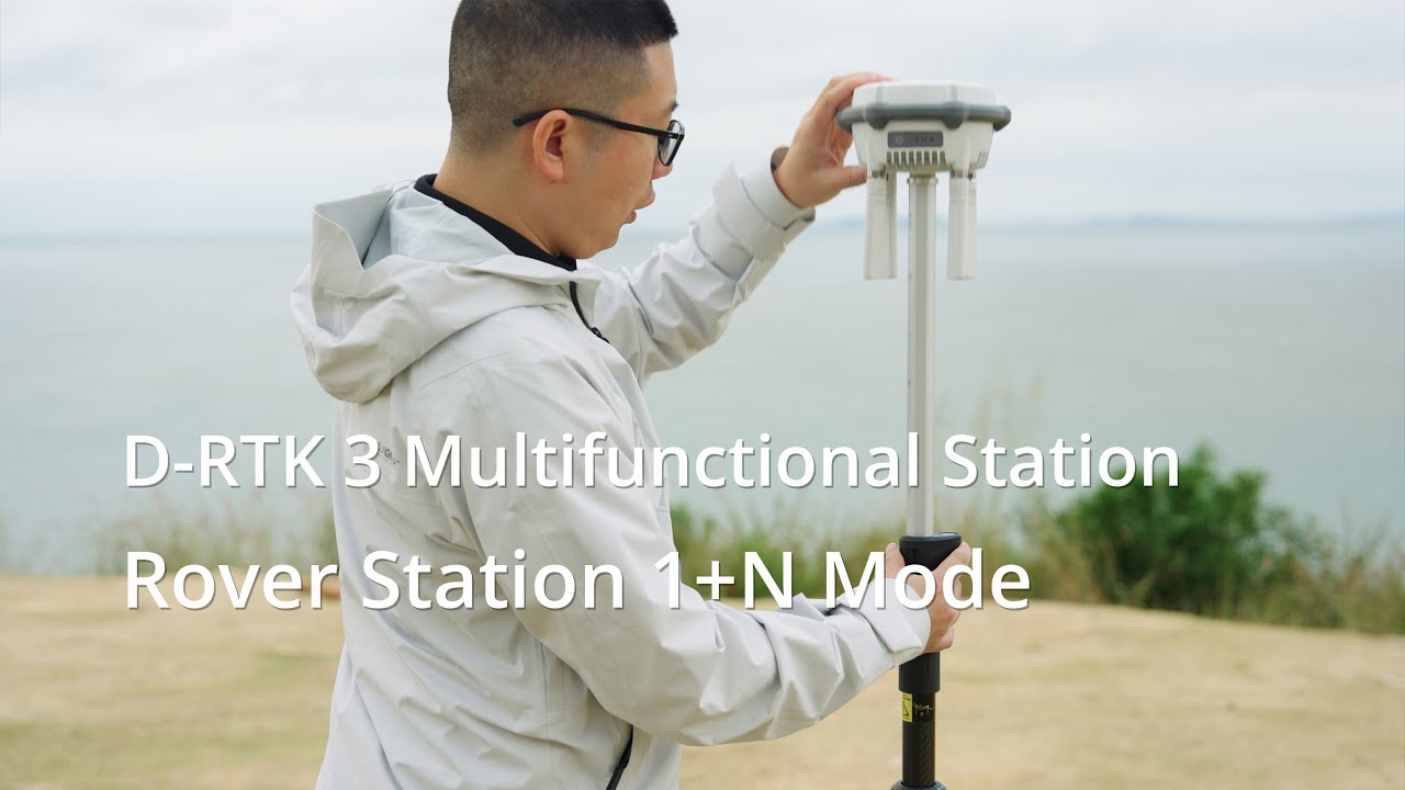 D RTK 3 Multifunctional Station | Rover Station 1+N Mode