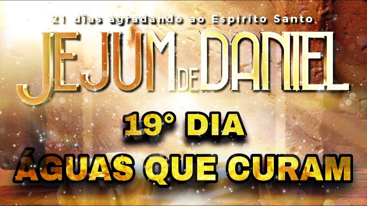 ÁGUAS QUE CURAM - 19º DIA JEJUM DE DANIEL | ANDRÉ BARROSO (COVER)