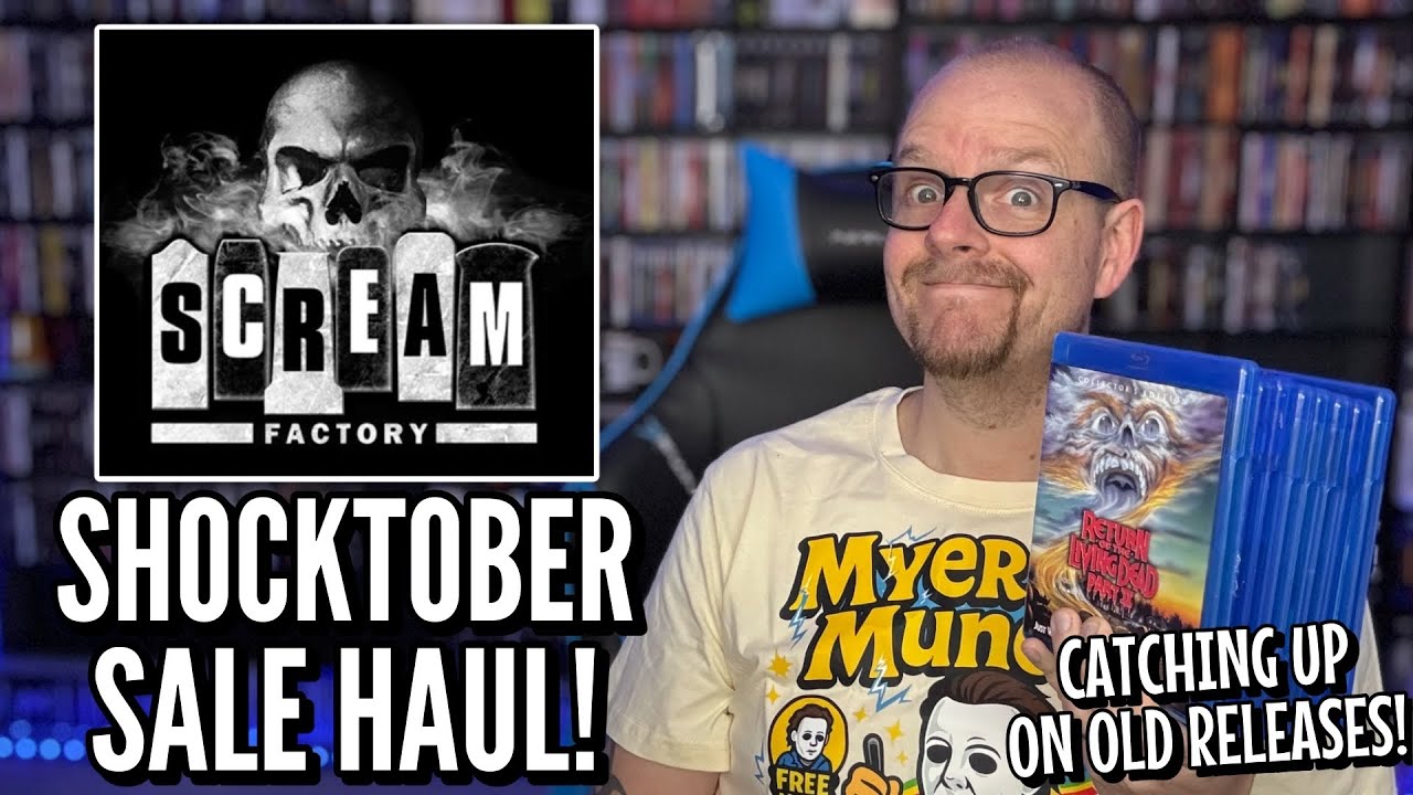 Scream Factory SHOCKTOBER Sale 2025 BLURAY Haul! | I&rsquo;m TIRED Of Waiting For The 4K!