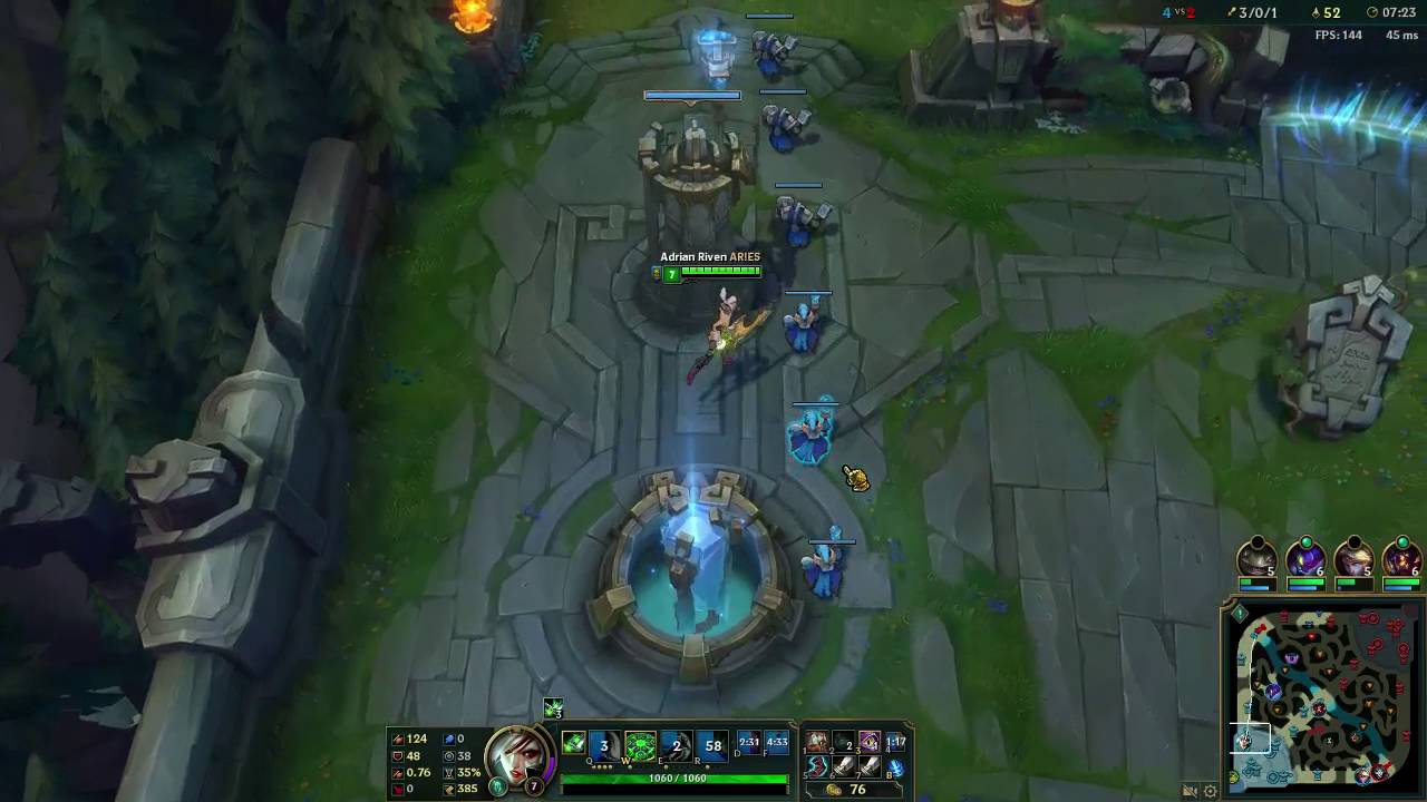 Riven vs Olaf Matchup