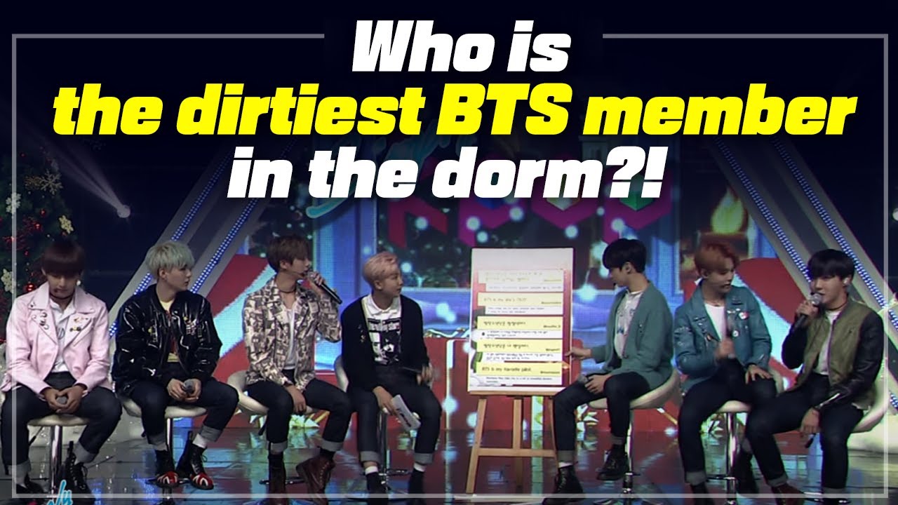 [Simply K-Pop] Who is the dirtiest BTS member in the dorm?! (숙소에서 가장 더러운 방탄소년단 멤버는?!)