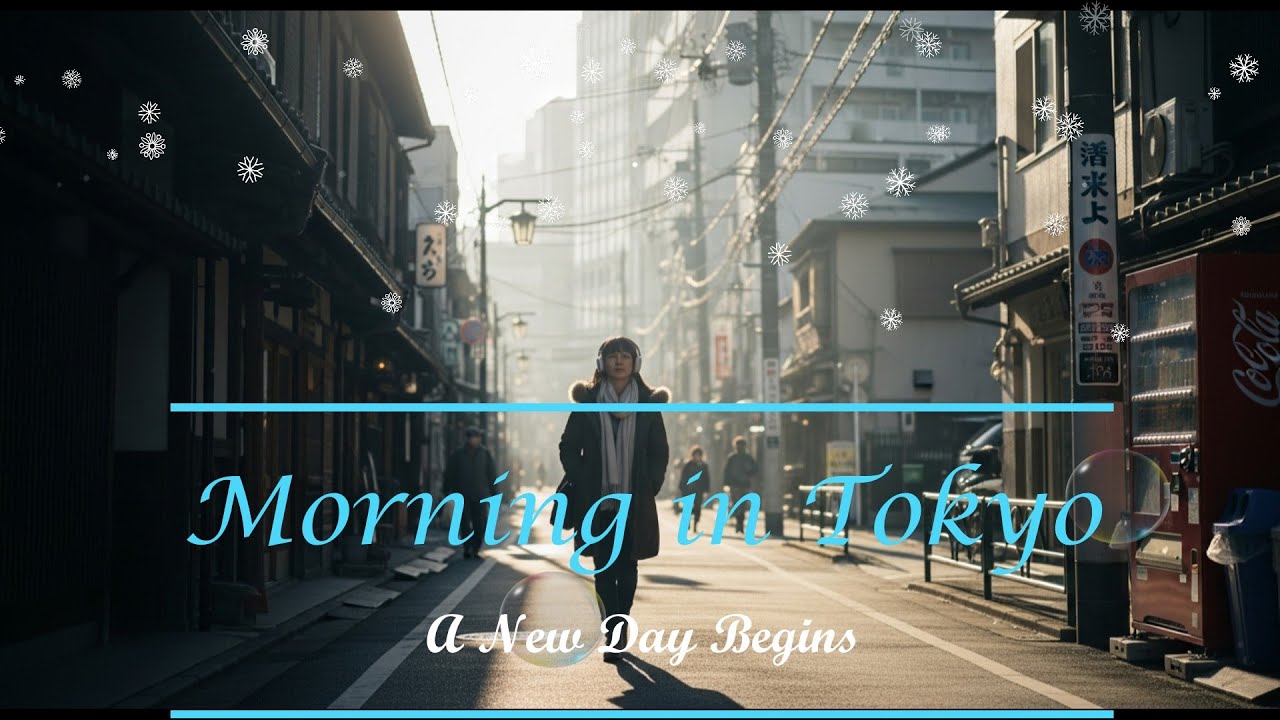 Morning in Tokyo ☀️ Chill Lofi with English Lyrics｜Everyday City Life