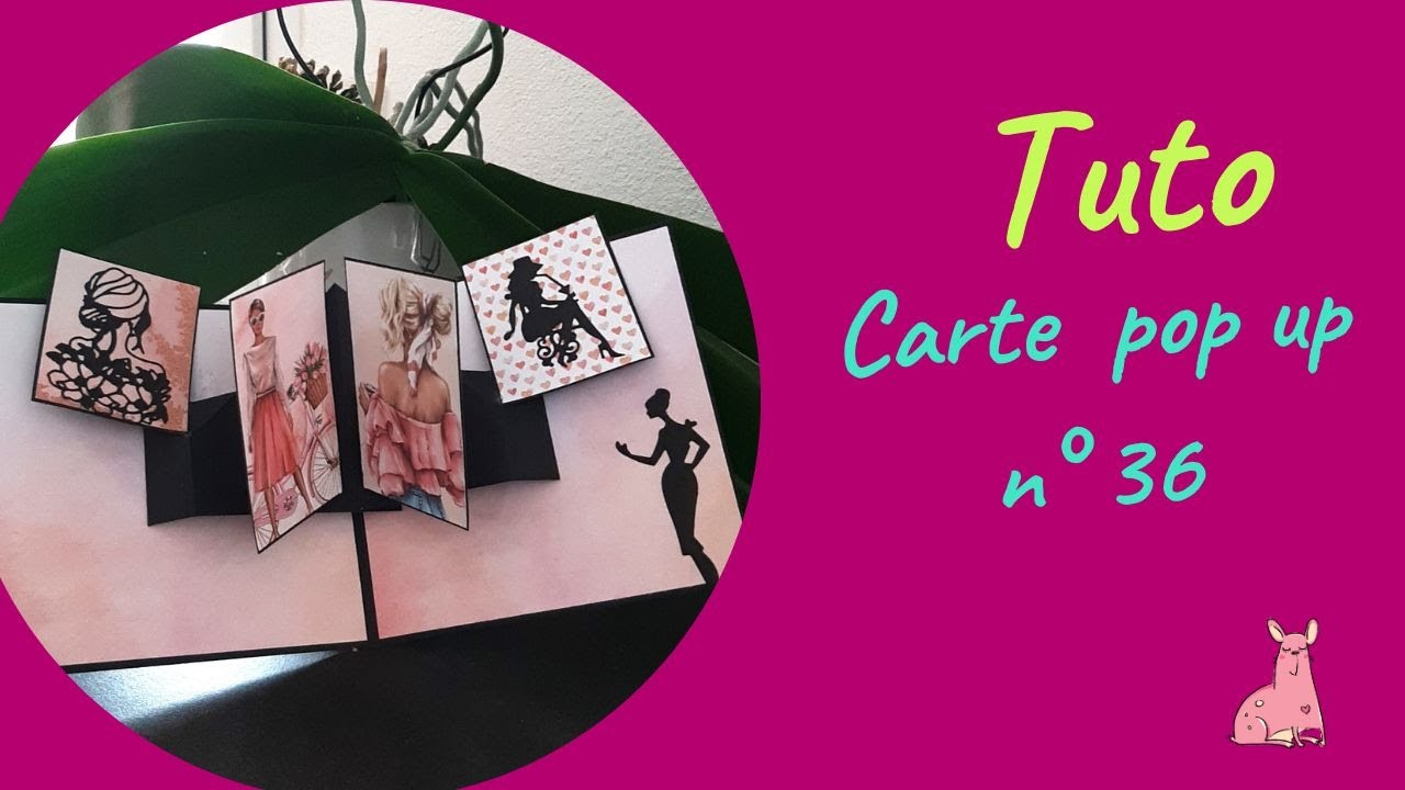 Tuto carte pop up n°36 : double effets Waouh - 100% Action