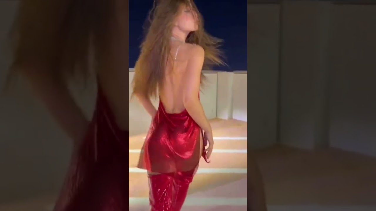 Red Dress Dance That Broke the Internet 🔥💃
