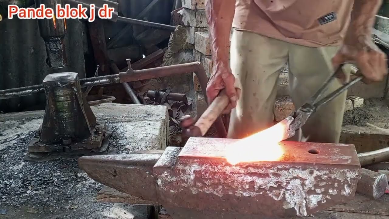 CARA MEMBUAT PISAU SADAP KARET ‼️ DARI BAHAN MENTAH SAMPAI JADI @Pandeblokjdr761