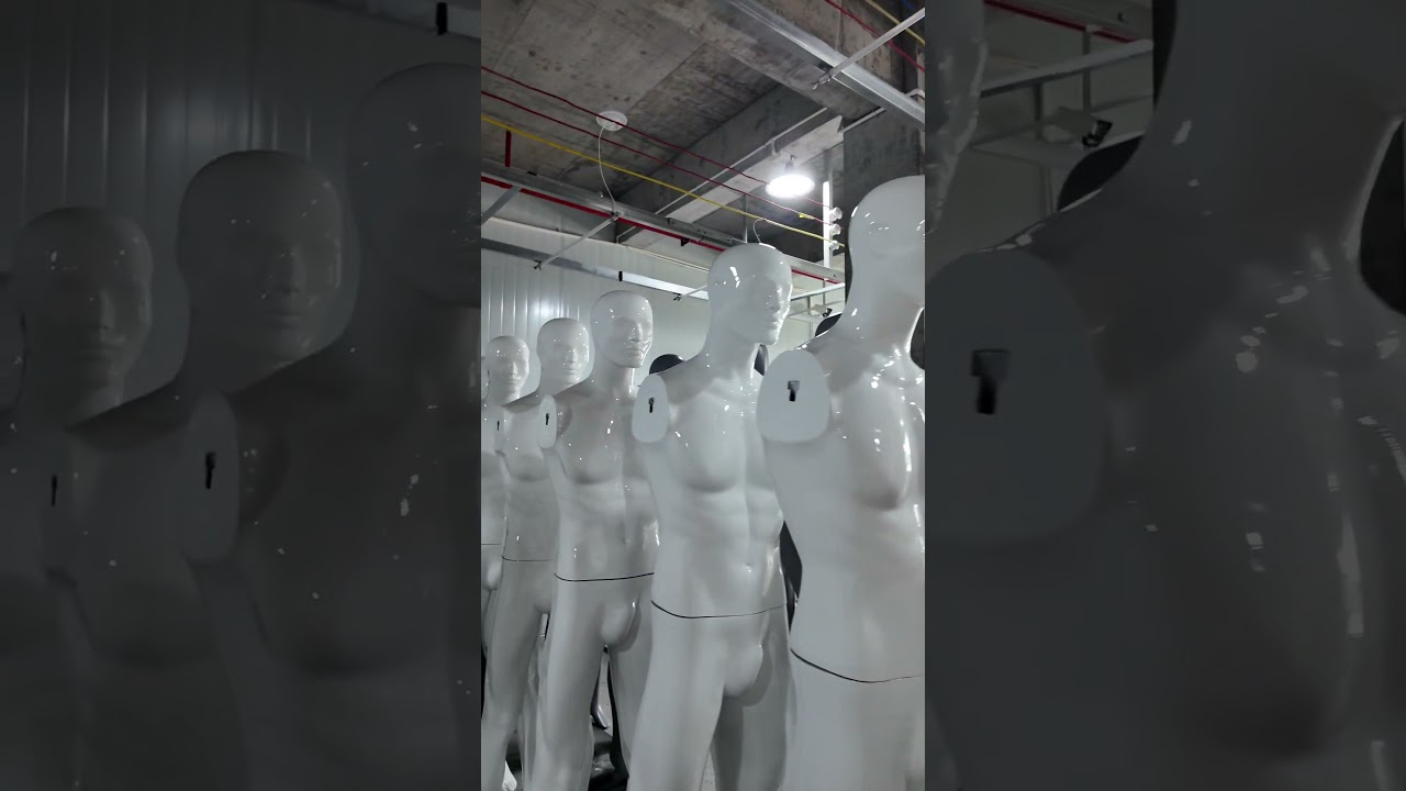 Factory Daily | Mannequin Production & Display Models Showcase#mannequin#retaildisplays #factoryvlog