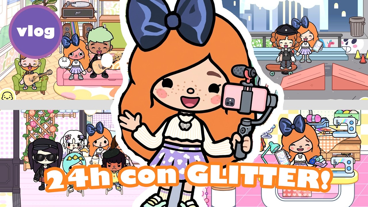 ✨24h con Glitter! ✨ - Vlog di Glitter & Candy📷