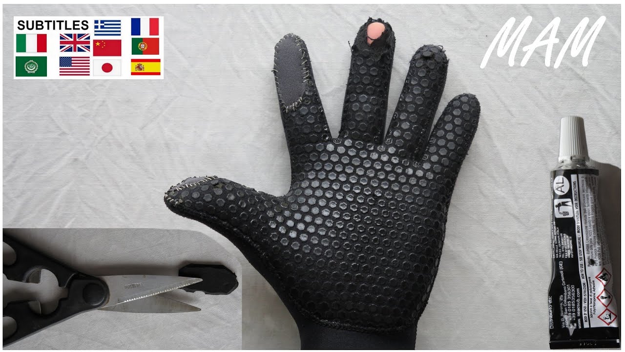 41✂️ TUTO RÉPARATION NÉOPRÈNE - Gants & COMBINAISONS - astuces dans la description #pechesousmarine