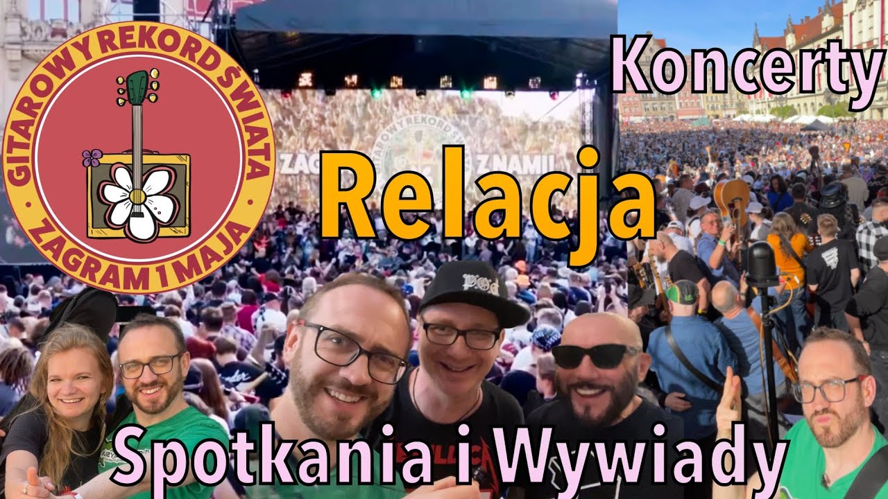 RELACJA: Gitarowy Rekord Świata 2025 cz.2: Muzeum Defila, wywiady, wykłady, koncerty i samo bicie!!