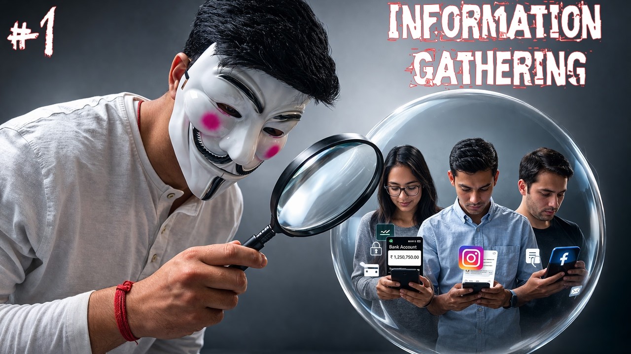How Hackers Track You Online 🕵️&zwj;♂️ |  Pentesting Roadmap #1 | Information Gathering
