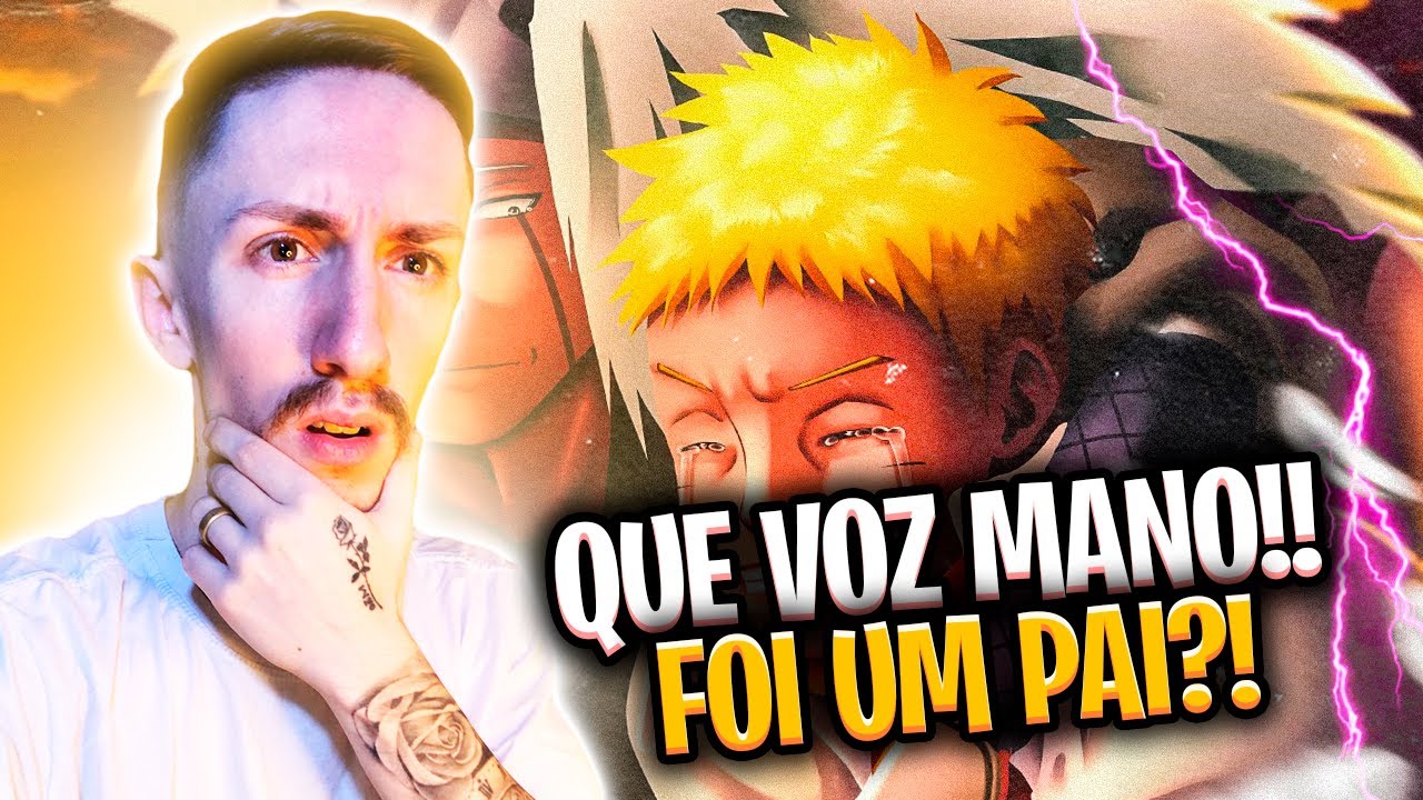 (PQ TÃO TRISTEEE?!) REAGINDO ao Sem dizer adeus 💔 (Naruto e Jiraya) ft. @Fireezin | REACT