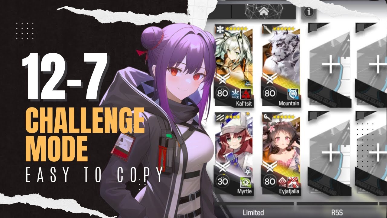 12-7 Adverse - Easy to Copy | AFK Strategy【Arknights】