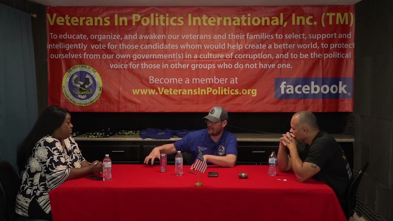 Shannon Churchwell discuss BLACK Sanctuary Cities on the Veterans In Politics Video Talk-Show