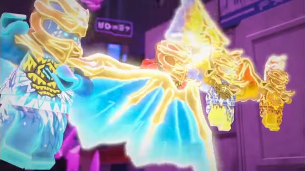 Ninjago Crystalized Dragon Form Scene but better