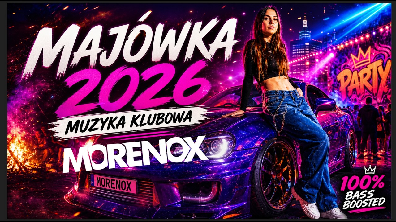 MAJ&Oacute;WKA 2026 || NAJLEPSZA MUZYKA KLUBOWA 🔥 BASS BOOSTED MIX 2026 | MORENOX