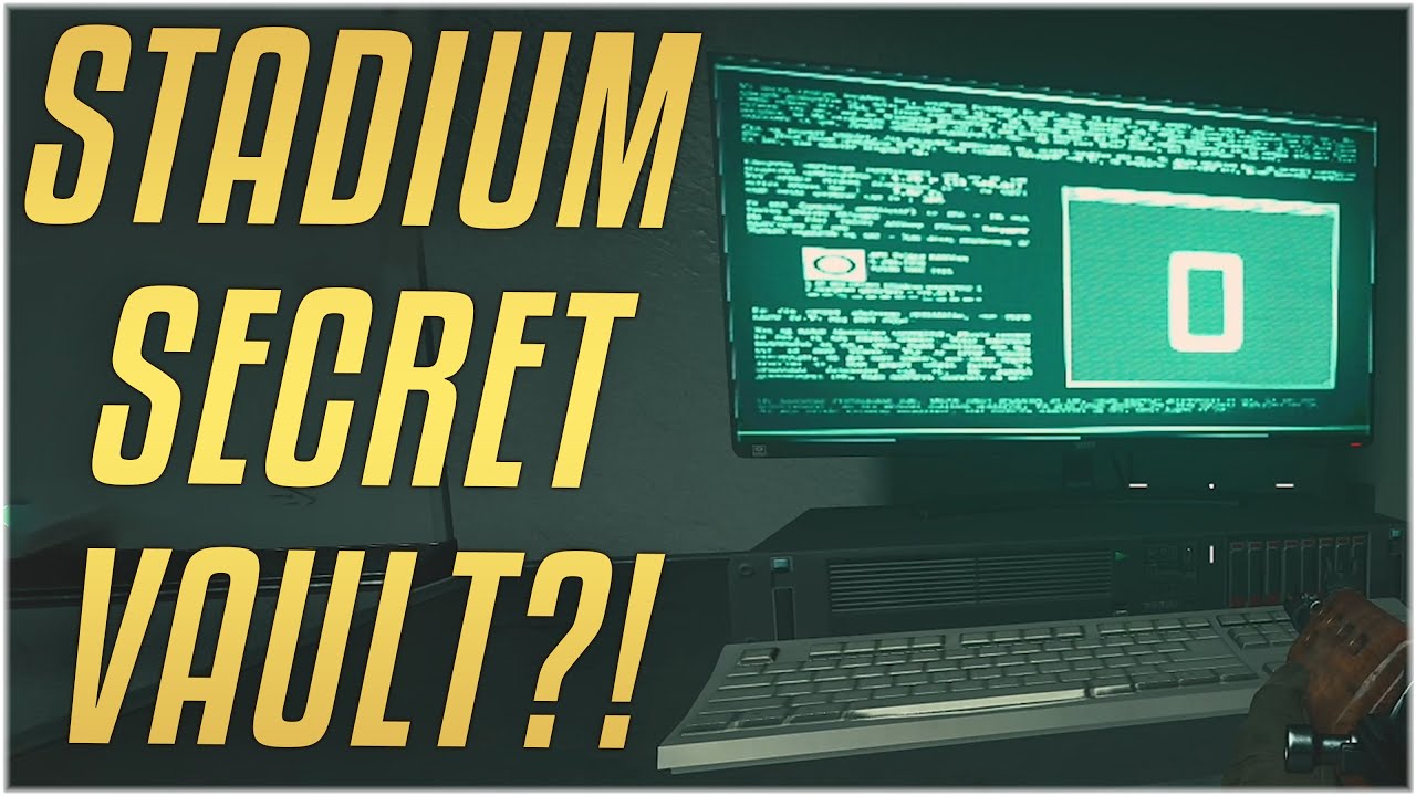 LOCKED VAULT INSIDE STADIUM - Season 5 Easter Egg In Warzone! [Modern Warfare Warzone]