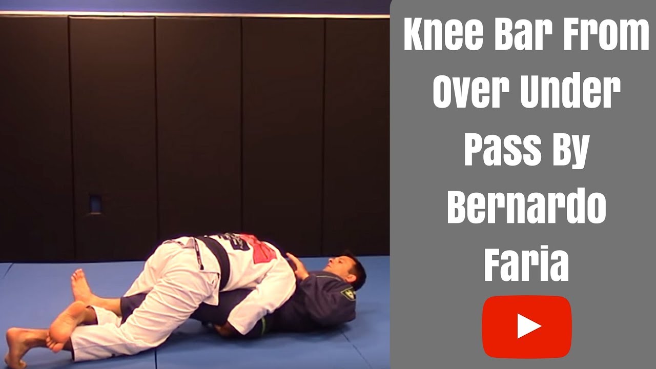 Bernardo Faria's Kneebar From Over/Under Pass (Dogbar)