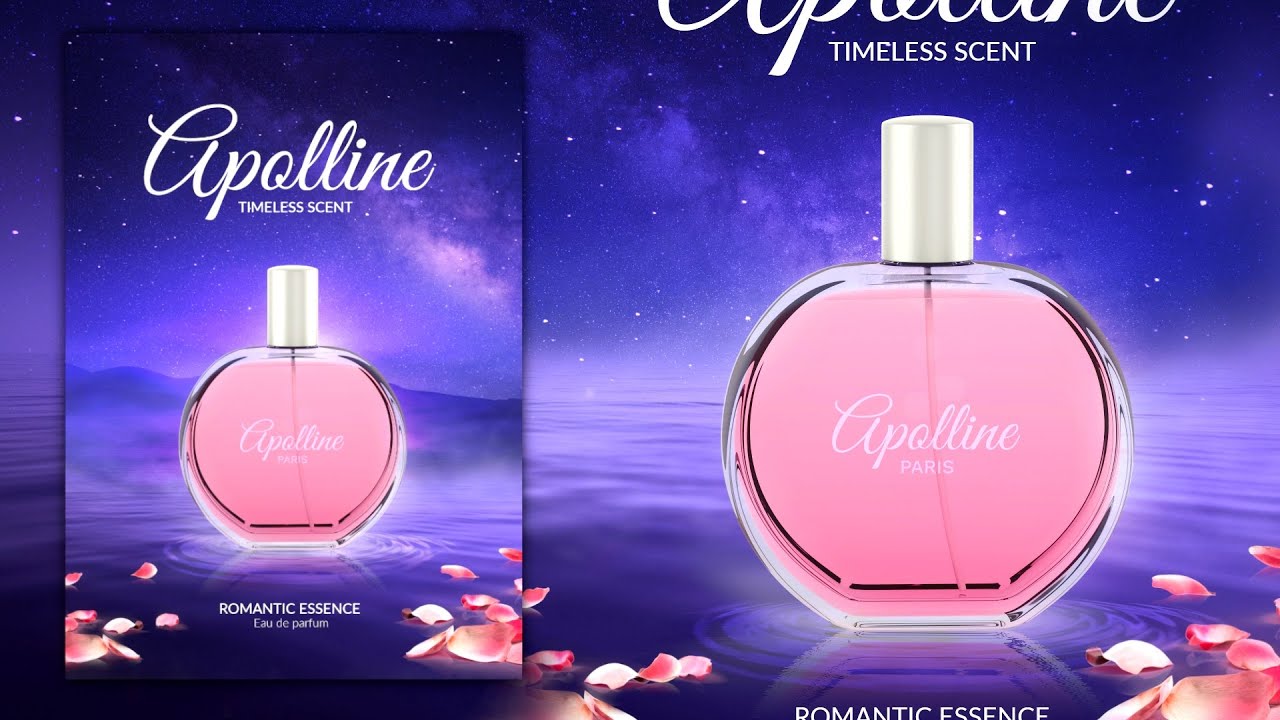 GIMP Tutorial : How to Create a Perfume Poster