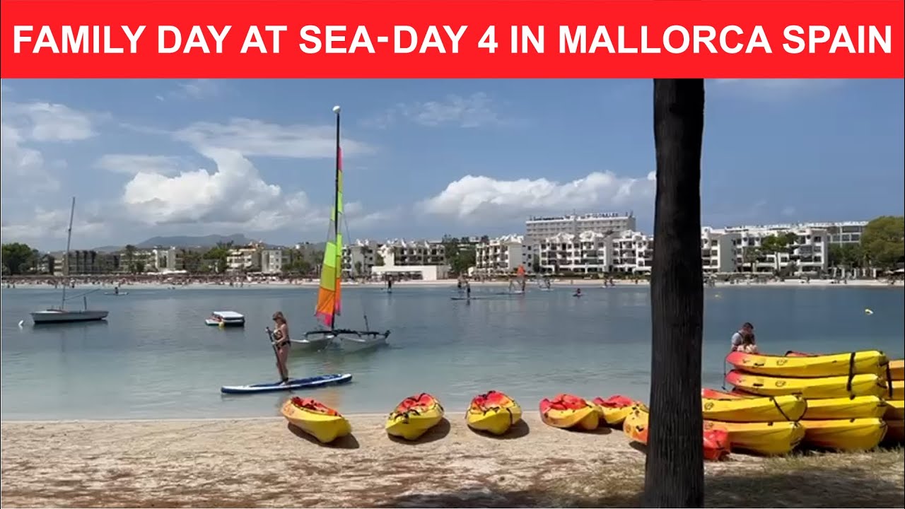 Family Day at Sea | Sailing, Fun & Memories in Palma, Spain | Day 4 in MALLORCA Spain