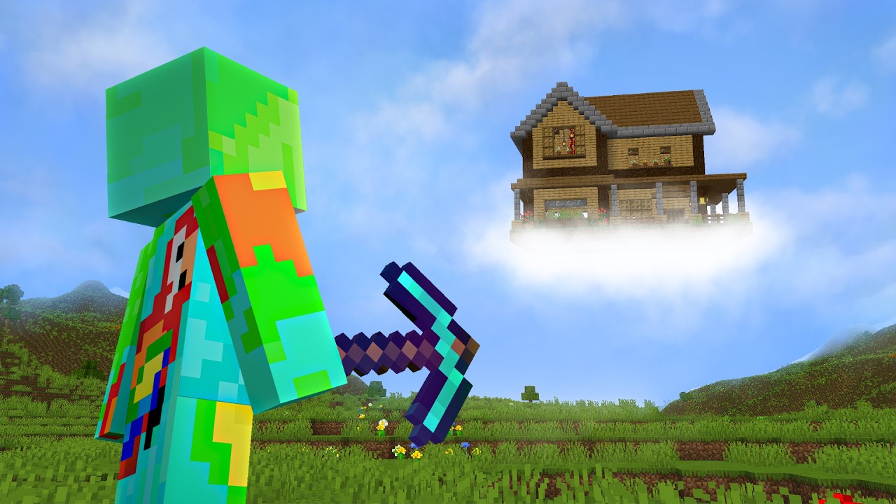 I Moved this Player's House to the Sky