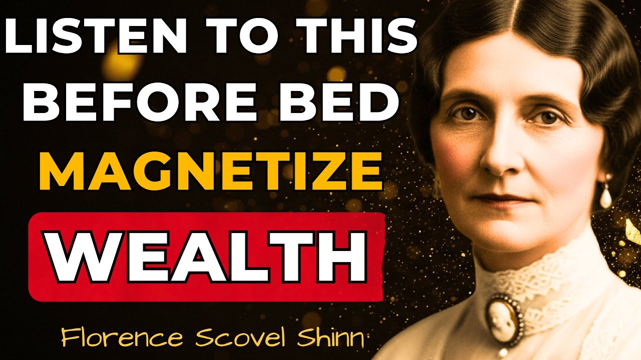 POWERFUL DECREES FOR MONEY, HAPPINESS AND HEALTH TO LISTEN TO WHILE YOU SLEEP | FLORENCE SCOVEL SHIN