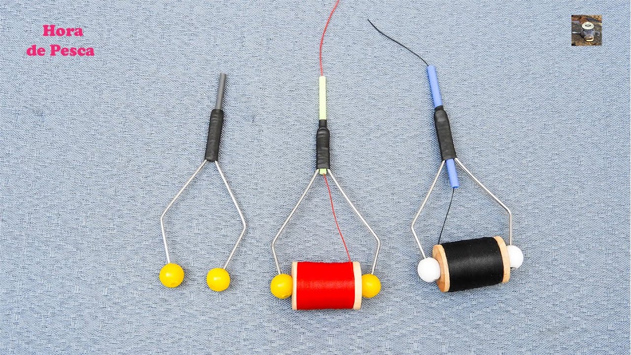 Учебник шаг за шагом ДЕРЖАТЕЛЬ КАТУШКИ. // Как сделать держатель катушки для вязания мушек.