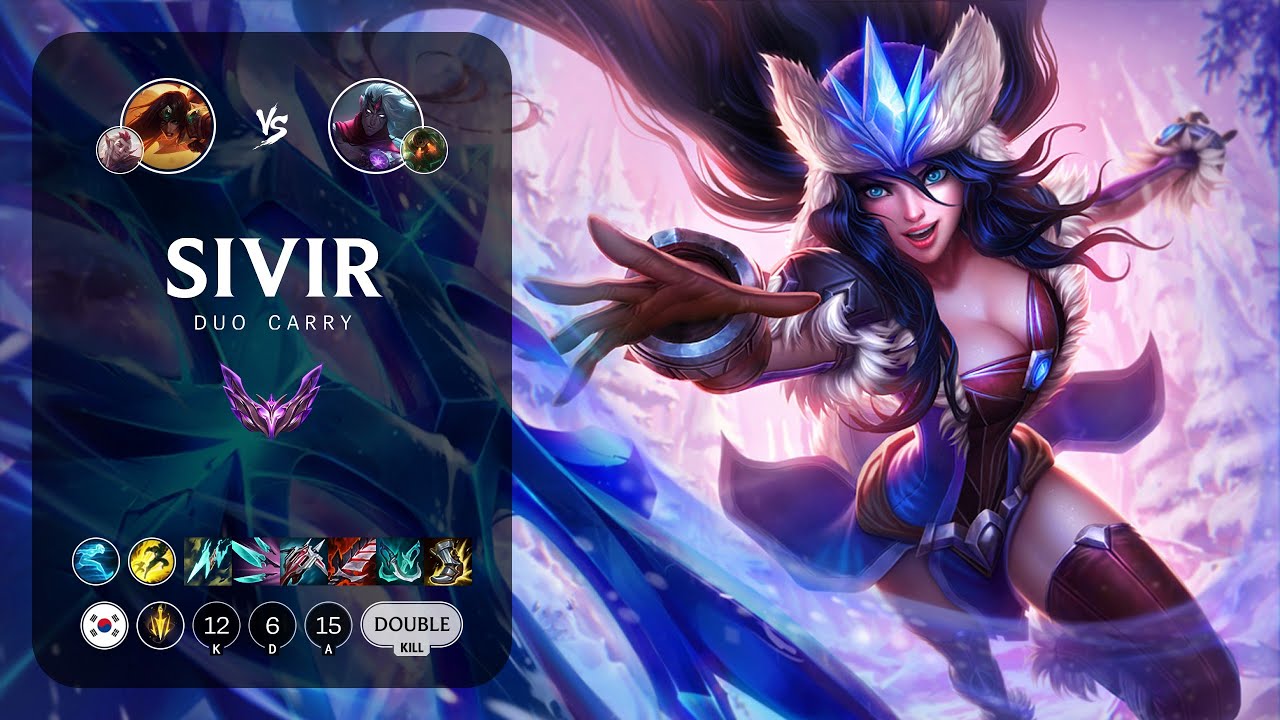 Sivir ADC vs Varus - KR Master Patch 14.1