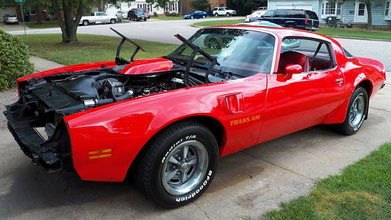 1975 Pontiac Trans AM Firebird Restoration Project
