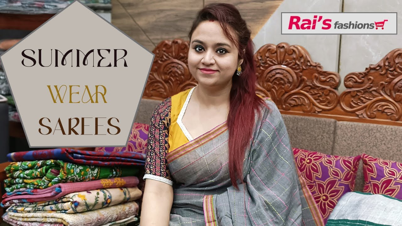 Summer Wear Sarees Collection (09AFK)