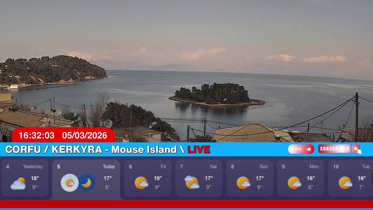 Corfu / Kerkyra, Greece LIVE