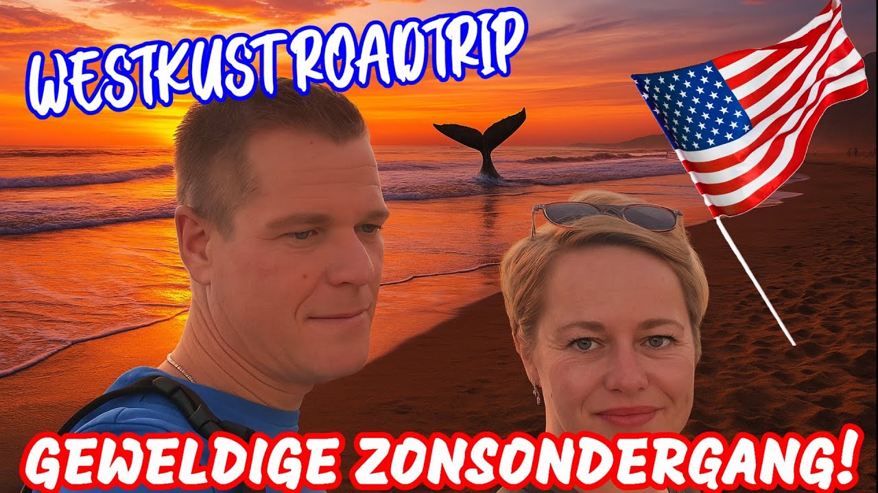 VERKEERSRUZIE Met Een AMERIKAAN En OCEAN SIDE Beach Is PRACHTIG West Coast USA Vlog 8