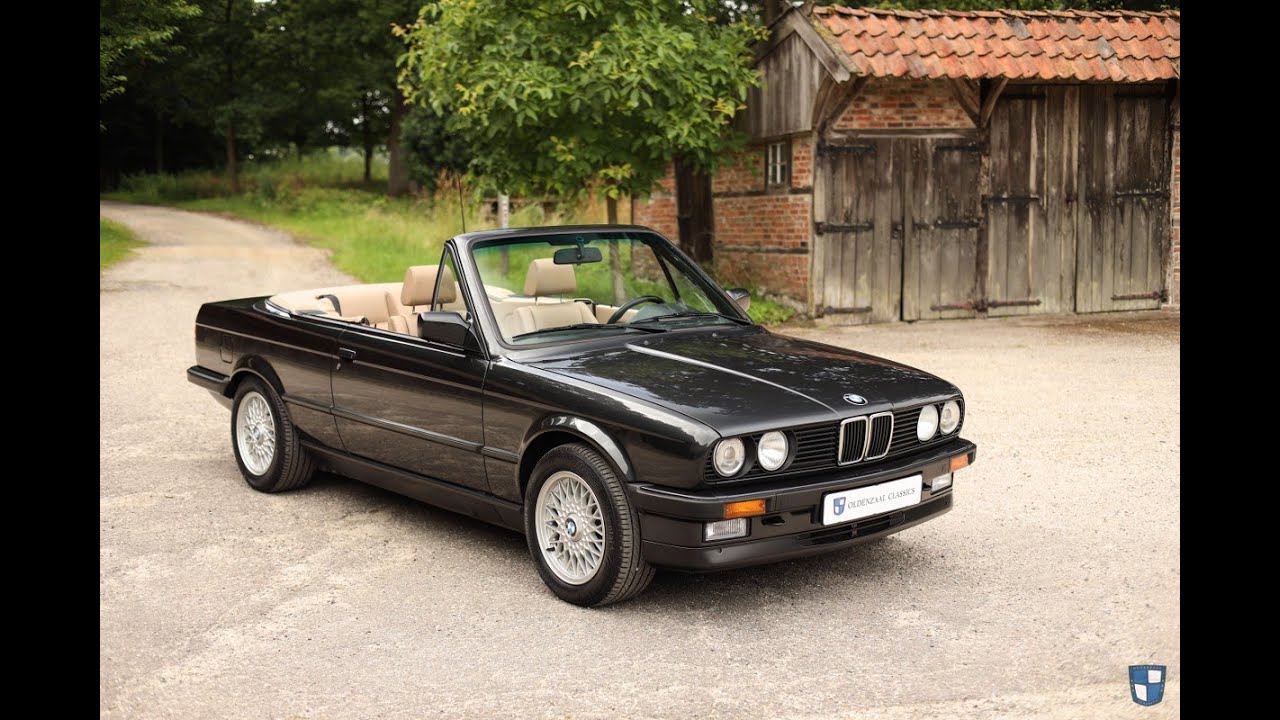 1990 BMW E30 325i Convertible - 55.000 km, 5-speed, Electric Roof - Oldenzaal Classics