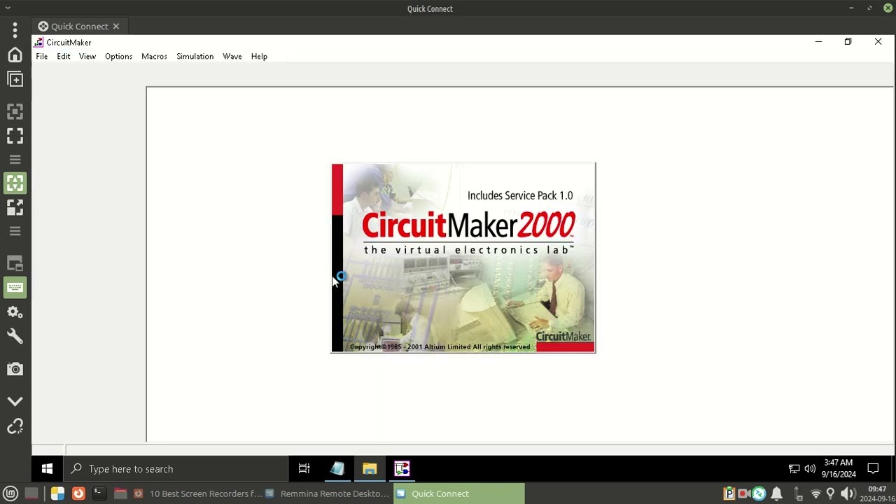 1. circuitmaker 2000 installation
