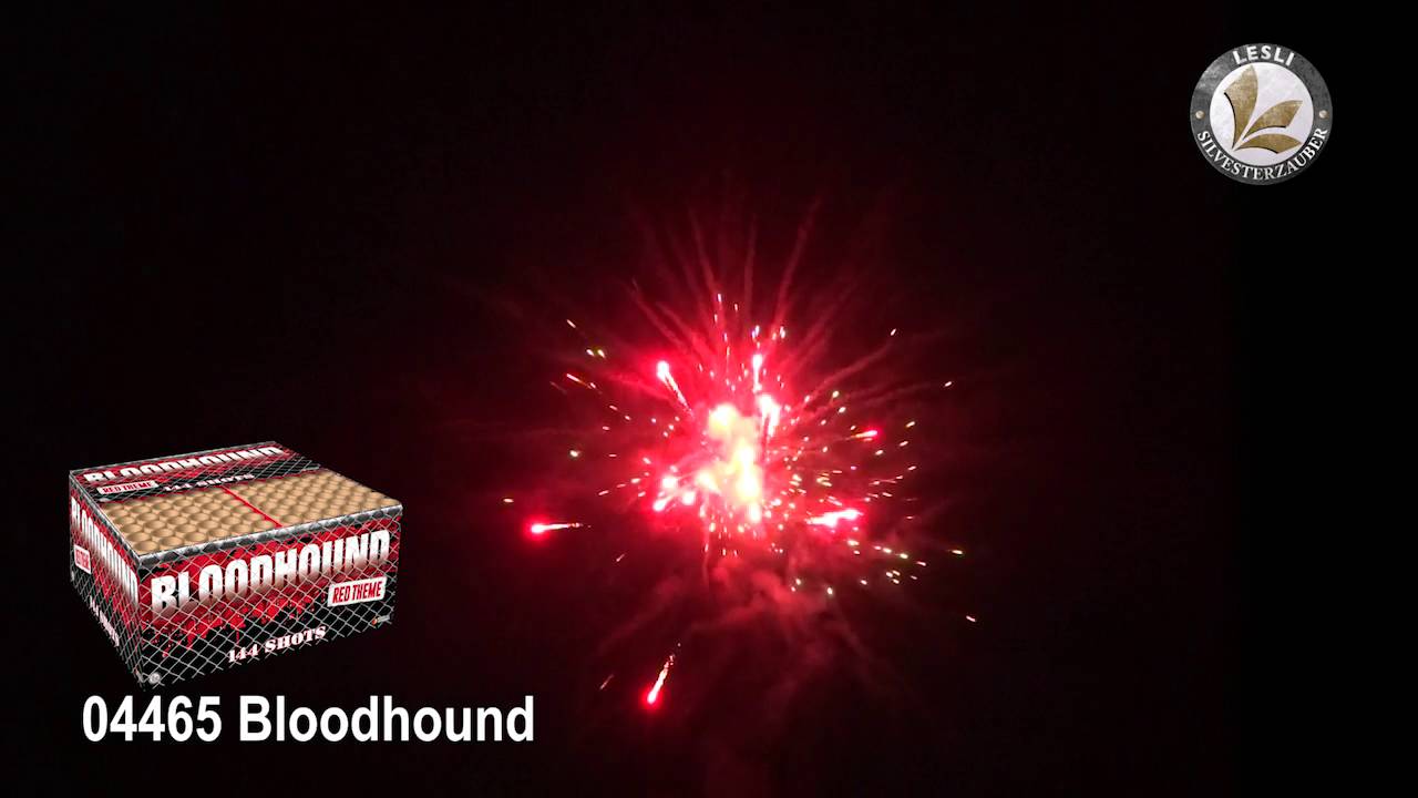 Lesli Bloodhound 144-Schuss-Feuerwerk-Batterie