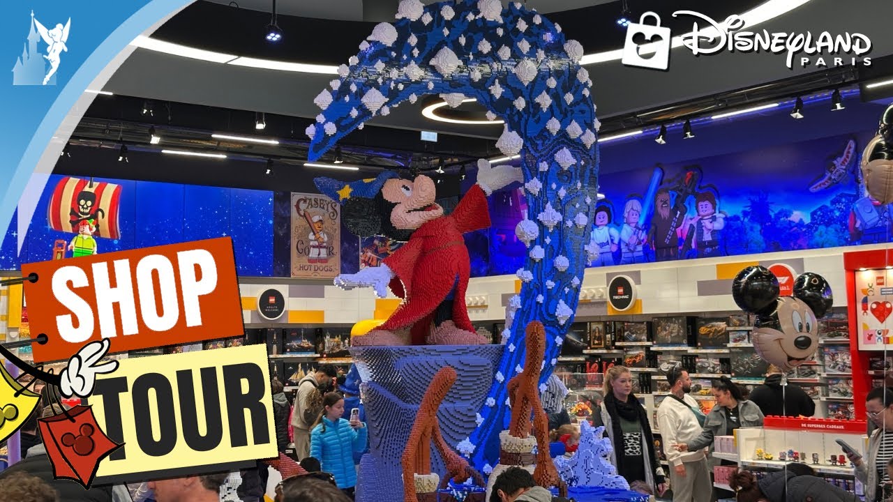 👜 Ultimate LEGO Store Tour at Disneyland Paris | Disney Village 2025