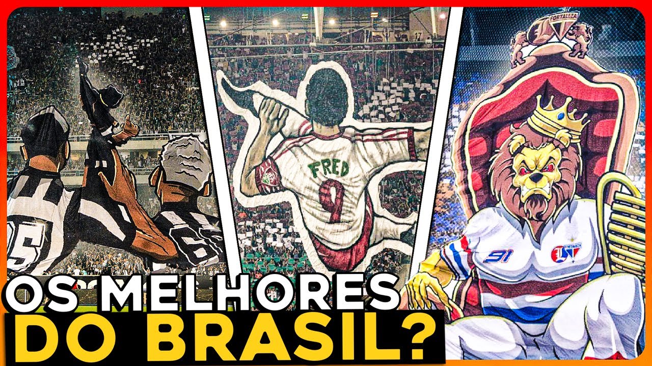 Top 11 MELHORES Mosaicos do Futebol Brasileiro - Parte 2