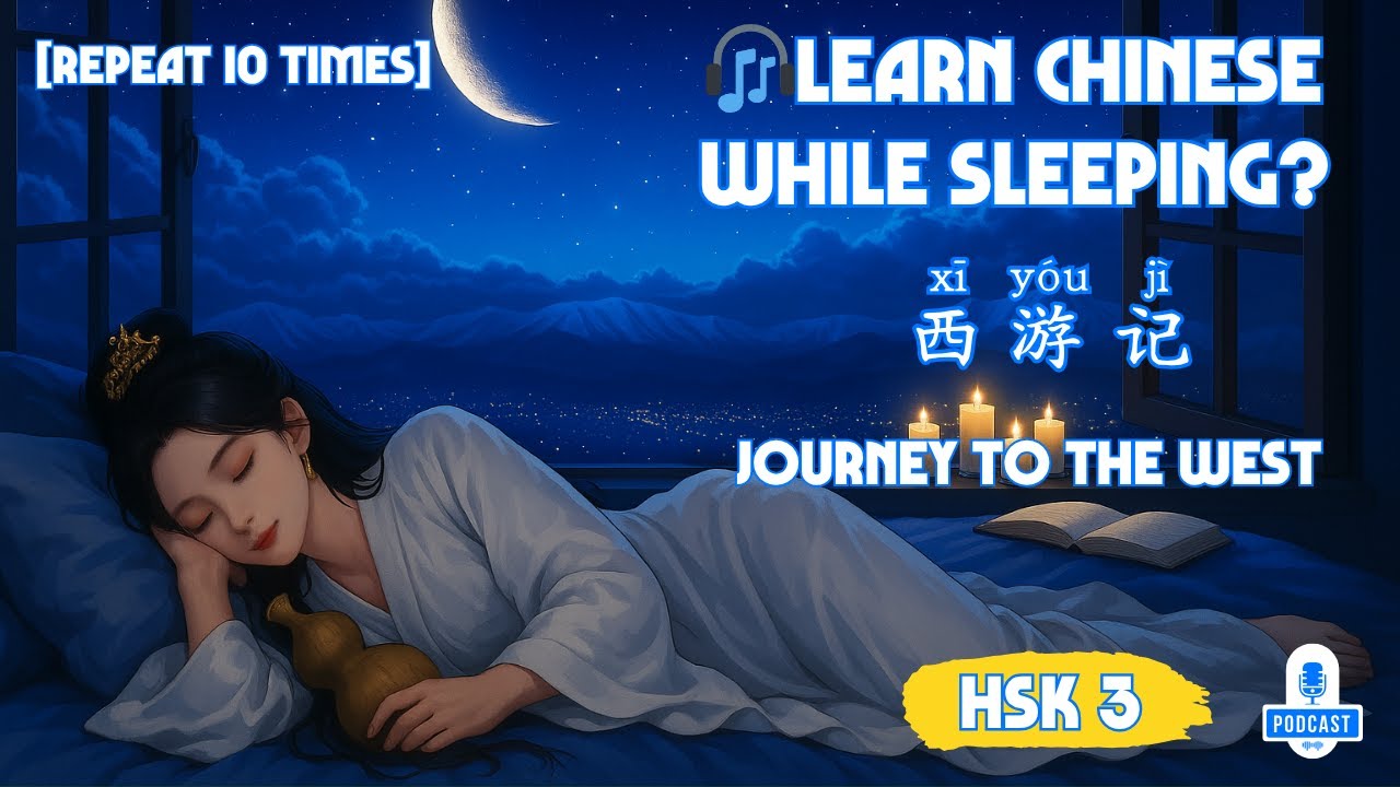 Learn Chinese While Sleeping - 取得真经，回到东土 - Journey to the West story