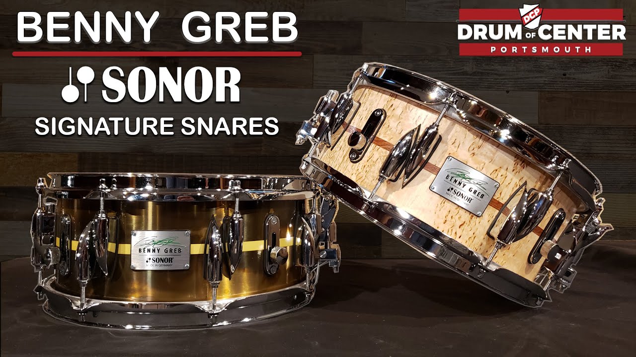 Sonor Benny Greb Signature Snare Drums Review