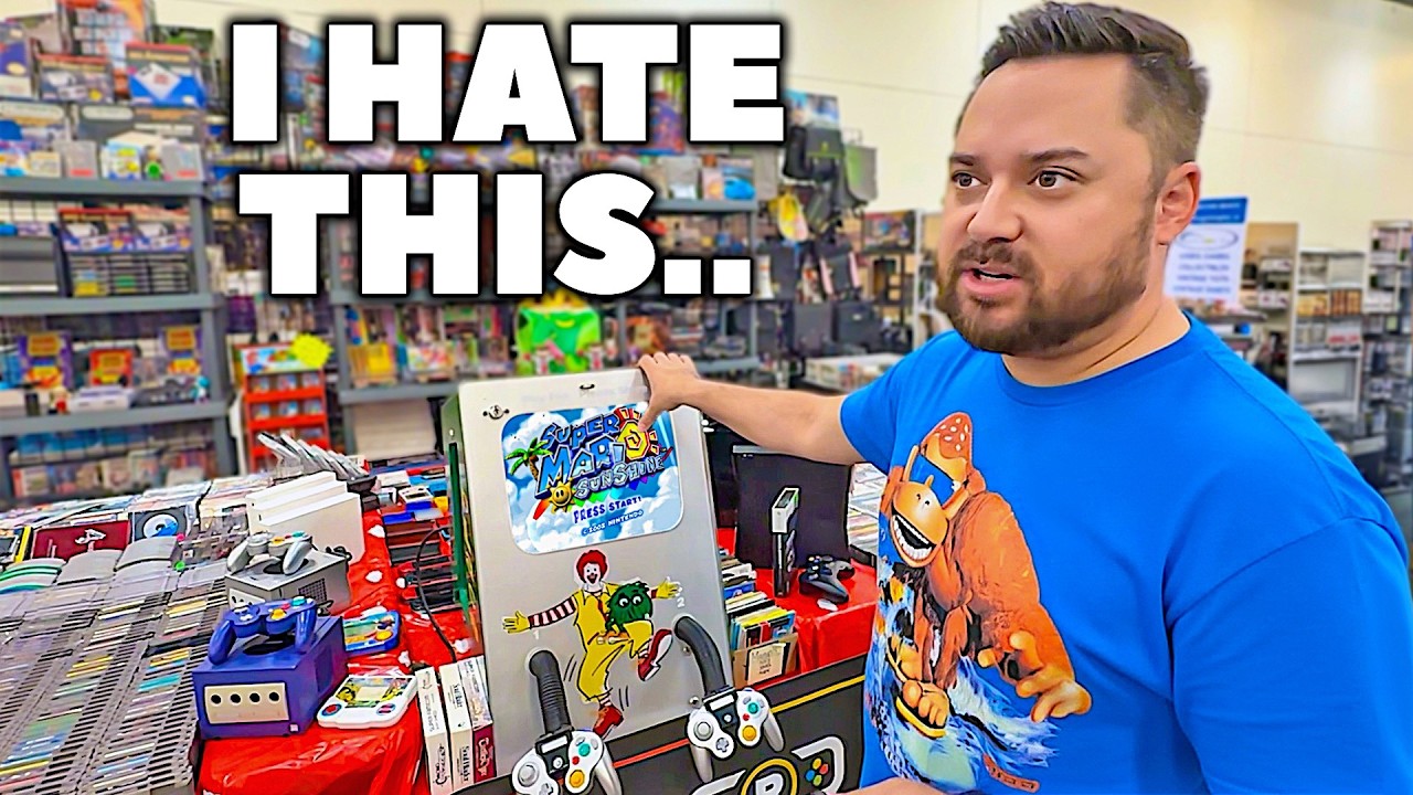A Game Collector's Worst Nightmare..