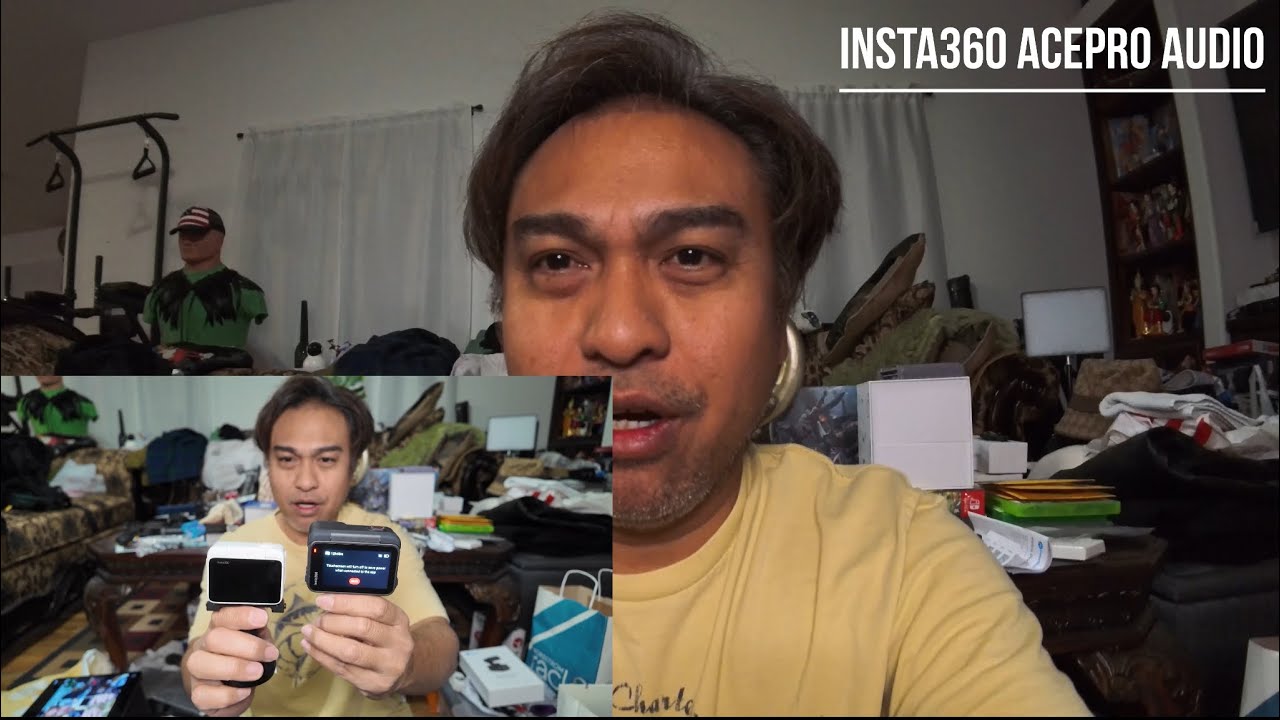 Insta360 Ace Pro Unboxing and Sample Audio and Video Test.