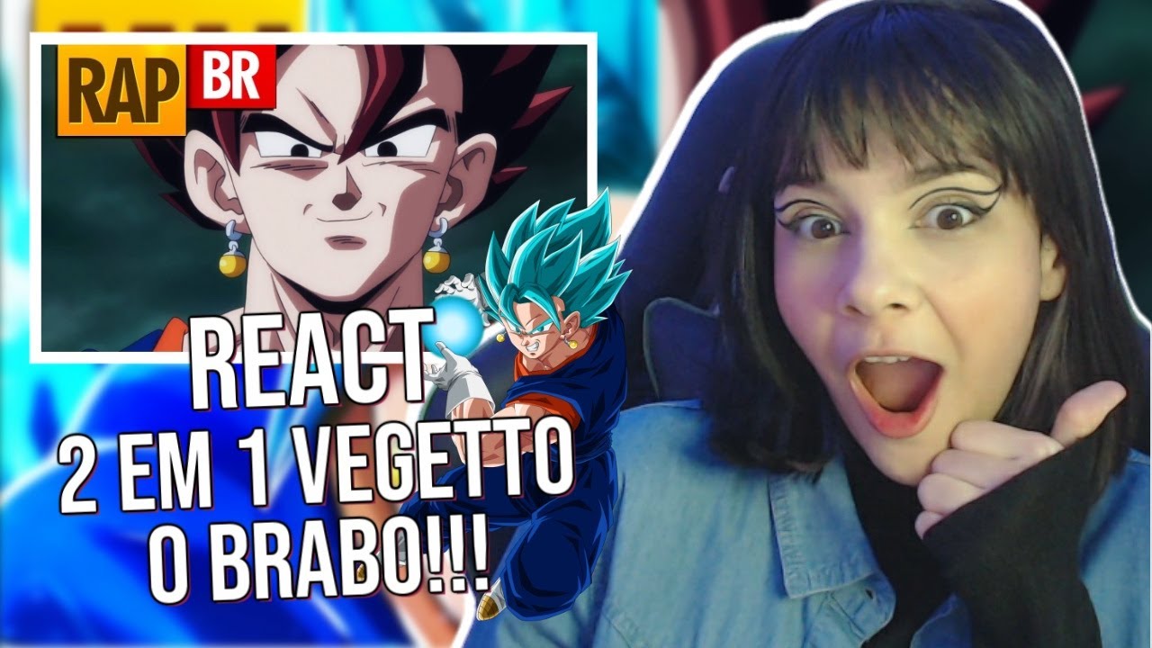 (REACT 2 em 1) - Rap do Vegetto - Tipo Vegetto (Dragon Ball) - (MHRap/VG BEATS)