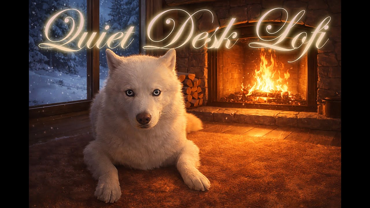 Quiet Desk Lofi | MoonRice Lofi | Chill night Lofi | Late Night Music