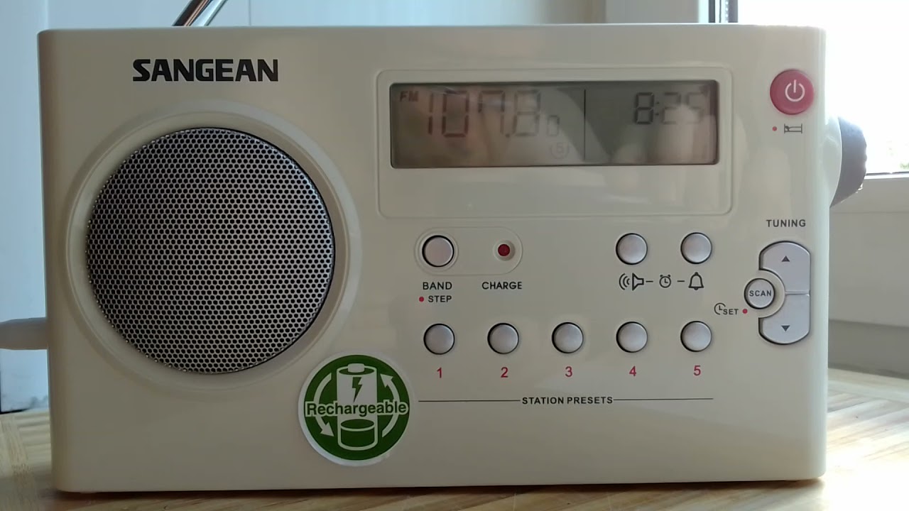 Sangean PR-D7 FM 107,8 МГц