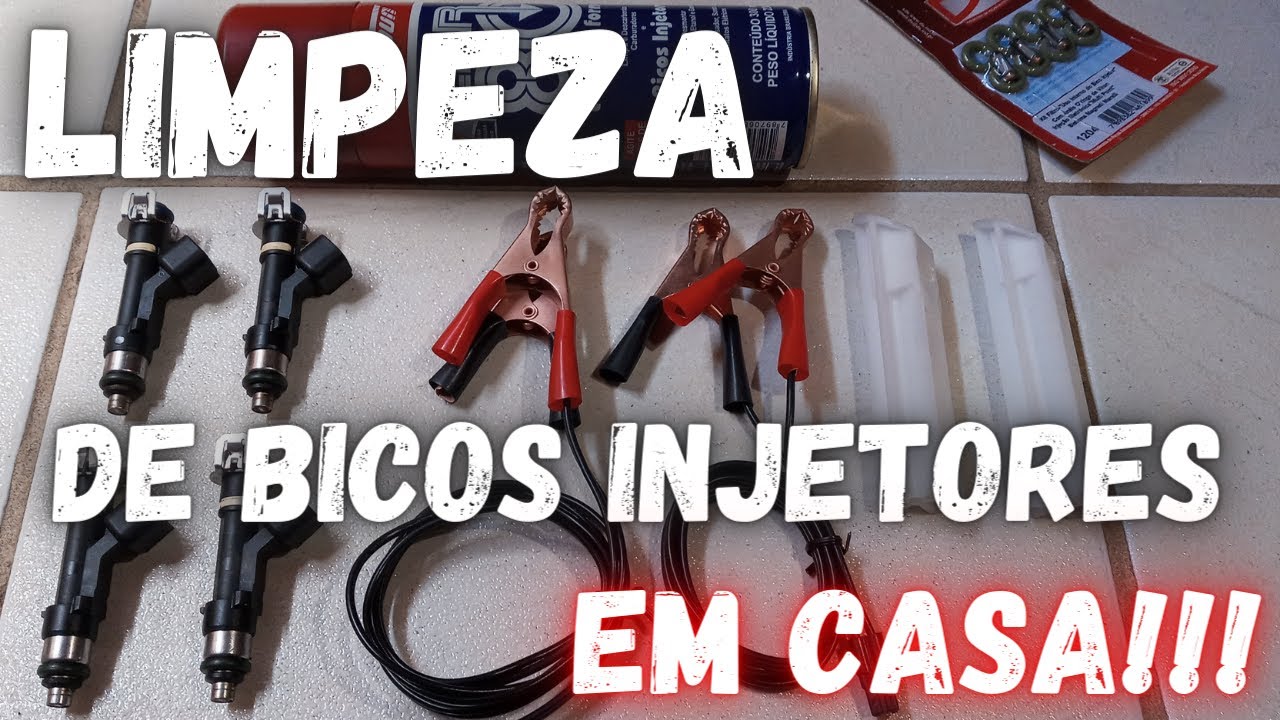 LIMPEZA, EM CASA, DOS BICOS INJETORES DO FORD FOCUS.
