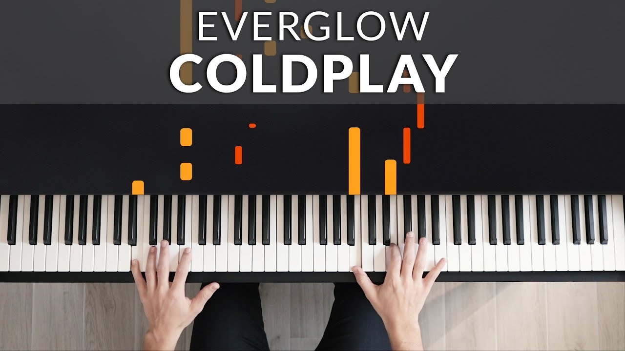 Everglow - Coldplay | Tutorial of my Piano Cover