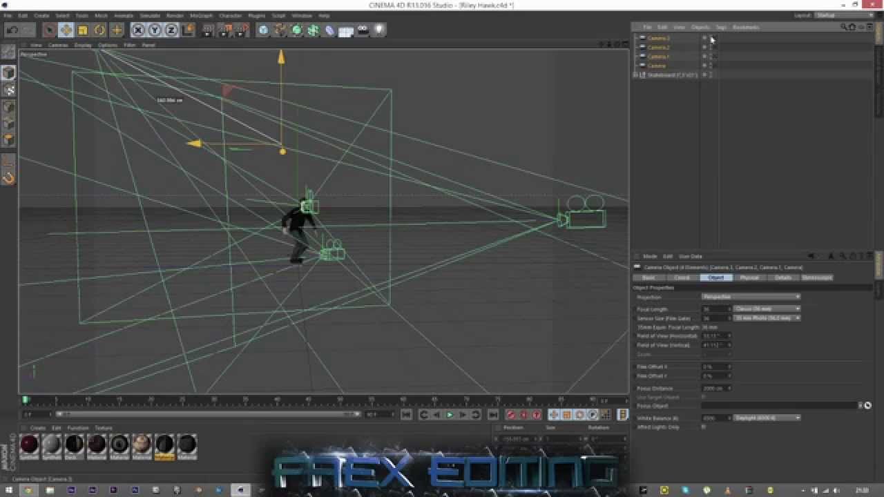 Cinema 4D | Switching Camera Tutorial