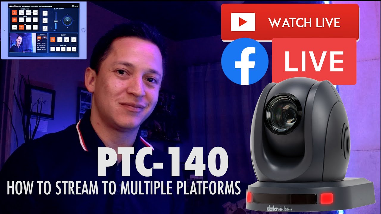 PTC-140 | How to Stream and Control – PTZ View Assist App