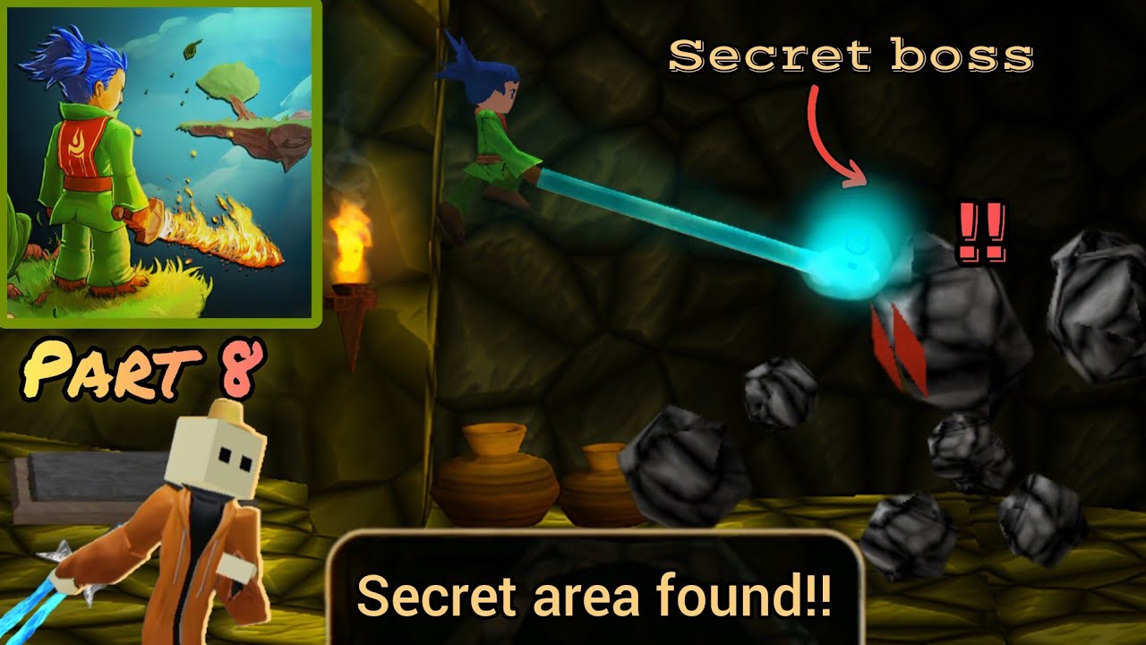 Secret areas in this game⁉️-(Swordigo)Part 8